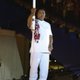 19 Jul 1996: Muhammad Ali holds the torch before lighting the Olympic Flame during the Opening Ceremony of the 1996 Centennial Olympic Games in Atlanta, Georgia.
Getty Images
